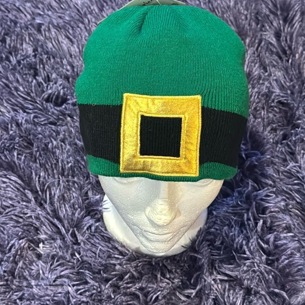 St patty's day knit beenie